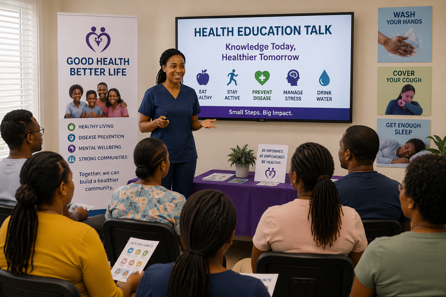 Health education talk