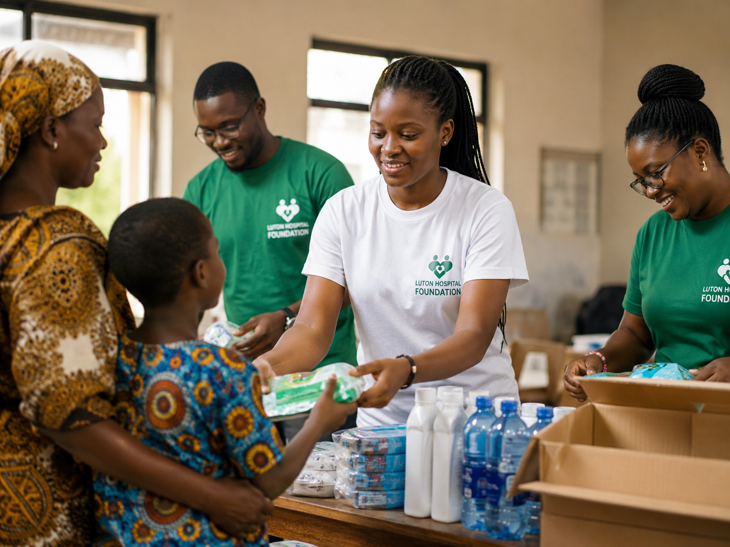 Volunteer with Luton Hospital Foundation
